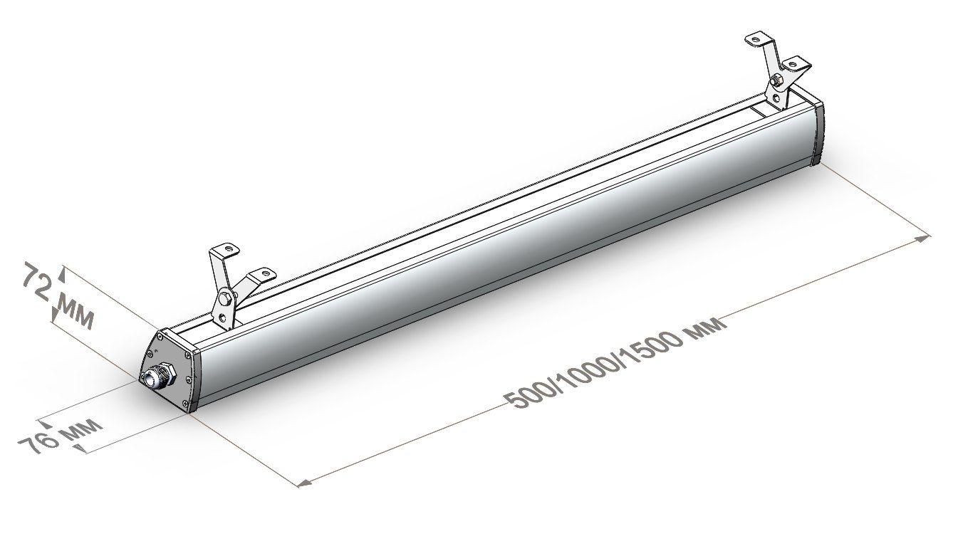 Светодиодный светильник LC 50-PROM LINE A1 PR 5000K