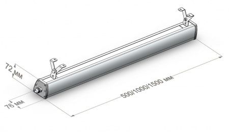 Светодиодный светильник LC 50-PROM LINE A1 PR 4000K